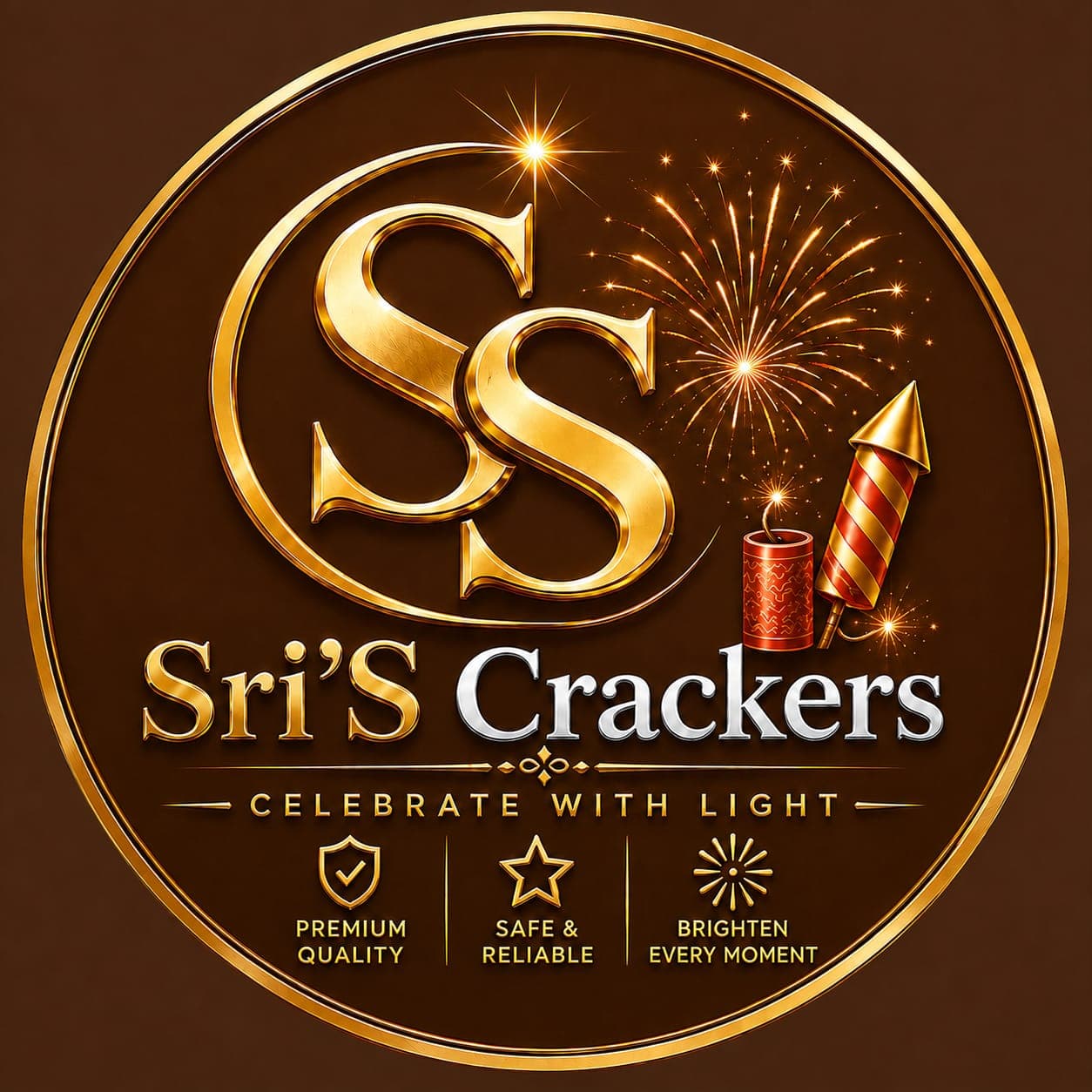 Sri's Crackers Shop logo